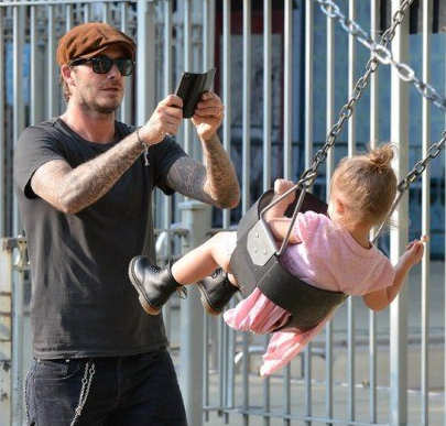 دختر جنجالی بکام + تصاویر