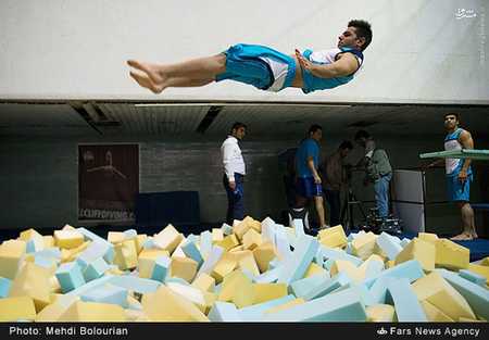 استخر ابری برای شیرجه زنان