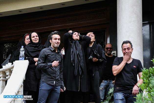 تصاویر مراسم تشییع پیکر علی طباطبایی