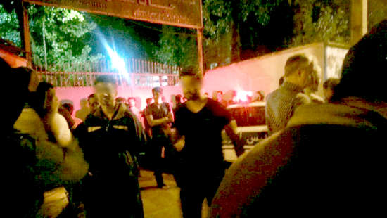 صدای مهیب و انفجار کپسول گاز در خیابان شقایق لاهیجان