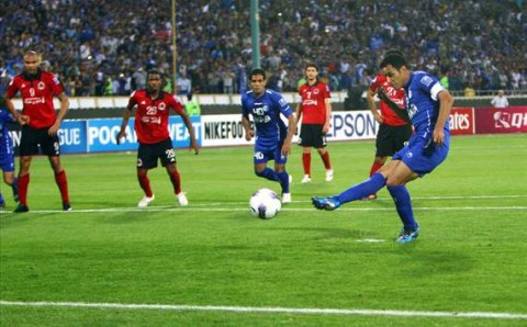 تساوی پرگل استقلال برابر الریان تساوی پرگل استقلال برابر الریان