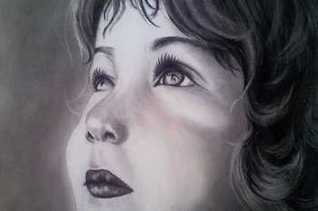 پرتره کودک به روش سیاه قلم 2013-08-12_172145