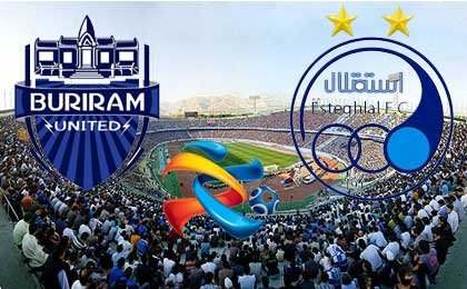نتیجه دیدار استقلال و بوریرام تایلند ۲-۱ / صعود استقلال esteghlal AFC