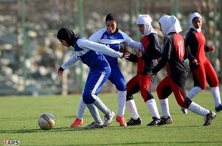 شکست پرگل استقلال مقابل شهرداری بم esteghlal woman