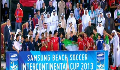 فوتبال ساحلی ایران قهرمان جام بین قاره ای ۲۰۱۳ امارات 2013-11-26_105359