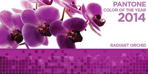 رنگ سال ۲۰۱۴ «بنفش ارکیدی» pantone-color-of-the-year-2014-radiant-orchid