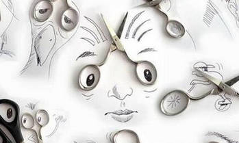 خلاقیت با اشیاء در نقاشی + عکس خلاقیت با اشیاء در نقاشی + عکس