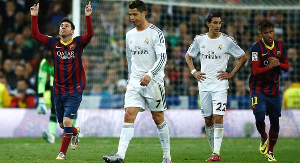 فیلم دیدار فوتبال؛ رئال مادرید ۳ – بارسلونا ۴ فیلم دیدار فوتبال؛ رئال مادرید ۳ – بارسلونا ۴