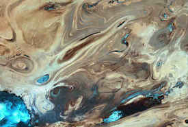 دشت کویر ایران در مجموعه زمین هنری ناسا + عکس دشت کویر ایران در مجموعه زمین هنری ناسا + عکس