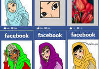 سیر تکاملی خودنمایی در فیس بوک / کاریکاتور 2014-07-04_144312