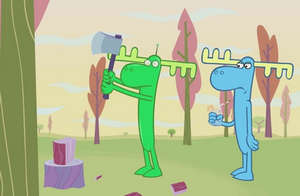 کلیپ دوستان جنگلی شاد / نخود فرنگی سحرآمیز دوستان شاد جنگلی