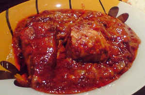 طرز تهیه مرغ آلو مشهدی مرغ آلو مشهدی