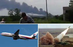 سقوط هواپیمای مسافربری مالزی با ۲۹۵ کشته / اصابت موشک Boeing passenger jet crashes in Malaysia