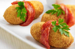 طرز تهیه کراکت مرغ و پنیر کراکت مرغ