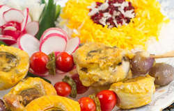 طرز تهیه/ جوجه کباب رولی” خوشمزه جوجه کباب