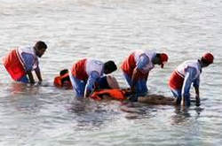 غرق شدن ۴ جوان طی ۳ روز در سواحل گیلان غرق شدن در دریا / شناگر ناشی