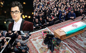 تصاویر/ مراسم تشییع پیکر زنده یاد “مرتضی پاشایی” عکس های مراسم تشییع مرتضی پاشایی