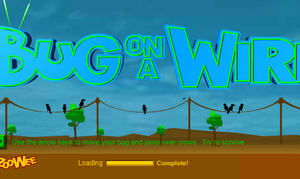 بازی جذاب و مهیج مورچه و سیم برق Bug On A Wire بازی مورچه و پرش از سیم برق