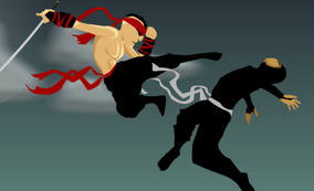 بازی فرار و مبارزه نینجا با دشمنان «Run Ninja Run» 2015-04-24_124512