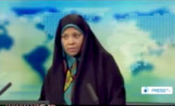 فیلم / علت حادثه مجری زن آمریکایی اصل press tv ایران 2015-05-18_214508