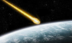 سقوط شهاب سنگ در حوالی قزوین ، کرج ، زنجان و همدان / خسارت 2015-07-31_031132