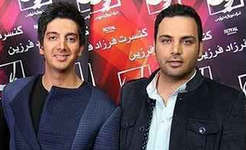 عکس / فرزاد فرزین در کنار احسان علیخانی 2015-08-10_162947