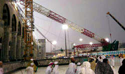 اسامی مجروحین ایرانی حادثه سقوط جرثقیل در مکه سقوط جرثقیل در مکه / اسامی زادران ایران