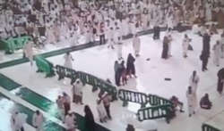 فیلم / تازه ترین فیلم از لحظه سقوط جرثقیل در مکه (۱۶+) فیلم / تازه ترین فیلم از لحظه سقوط جرثقیل در مکه (16+)