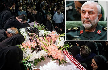 بازگشت و تشییع پیکر سردار شهید حسین همدانی + عکس بازگشت و تشییع پیکر سردار شهید حسین همدانی + عکس