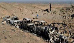 بمباران خودرو و محل نشست ابوبکر بغدادی (سرکرده داعش) بمباران خودرو و محل نشست ابوبکر بغدادی (سرکرده داعش)