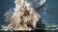 ناوچه عربستان سعودی توسط یمن منهدم شد انهدام ناوچه عربستان توسط نیروهای یمنی